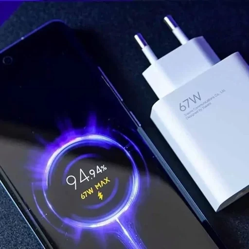 شارژر 67W همراه با کابل اورجینال